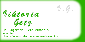 viktoria getz business card